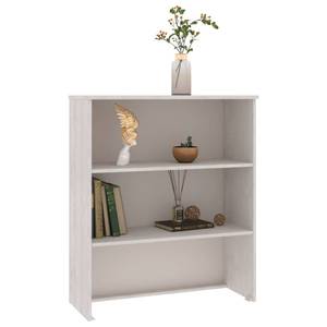 Highboard-Oberteil DE1176 Weiß - Massivholz - 35 x 100 x 85 cm