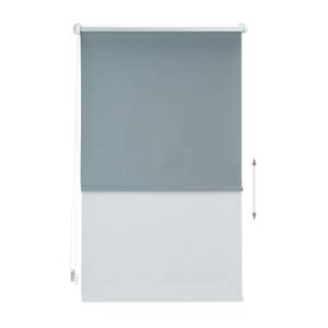 Lot de 2 stores enrouleurs gris 70 x 165 cm