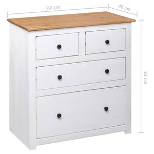 Sideboard 298283 Weiß