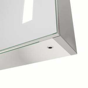 LED Spiegelschrank Badspiegel Badschrank Silber - Glas - 80 x 60 x 13 cm