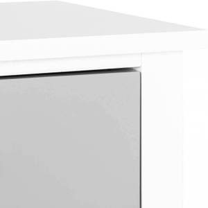 Nachttisch Ilka (2er Set) Weiß - Holzwerkstoff - 40 x 50 x 34 cm