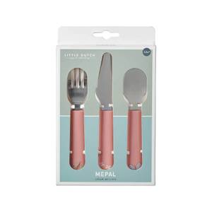 Kinderbesteck Mio 3er Set Rosé