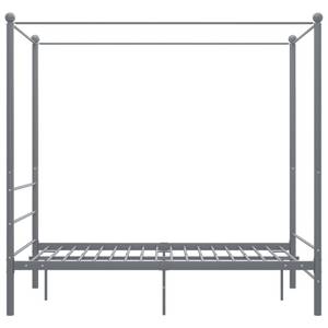 Cadre de lit 3009313 Gris - Largeur : 146 cm