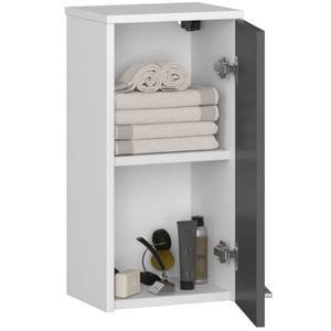 Armoire salle de bains FIN W30 Gris - Blanc