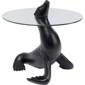 Table d'appoint otarie Noir - Matière plastique - 50 x 60 x 50 cm