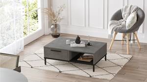 Table basse LUVIO CT90 Gris