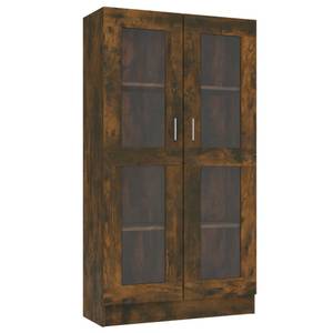 Vitrinenschrank V666 Braun - Holzwerkstoff - 31 x 150 x 83 cm