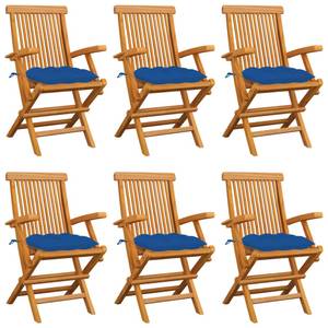 Gartenstuhl (6er Set) 3007214-4 Blau