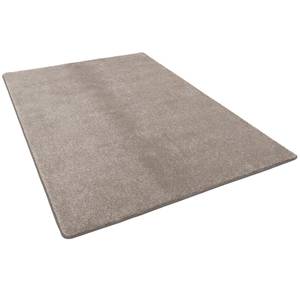 Hochflor Luxus Velours Teppich Touch Taupe - 200 x 200 cm