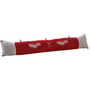 Bas de porte en coton et lin Edelweiss Textile - 85 x 15 x 1 cm