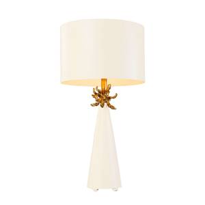 Lampe de chevet ARIN Blanc - Métal - Textile - 38 x 79 x 38 cm