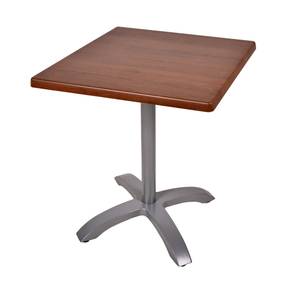 Bistrotisch Bennet 13 Braun - Metall - 66 x 72 x 66 cm