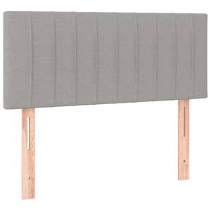 Boxspringbett 3017288-17 Hellgrau - 90 x 193 cm