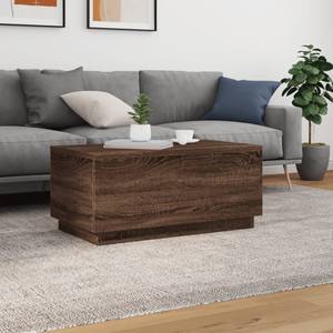 Couchtisch D333 Eiche Schwarzbraun Dekor - Tiefe: 90 cm