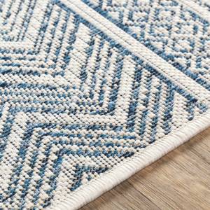 In-/Outdoor-Teppich PRAGUE Blau - Kunststoff - Textil - 130 x 1 x 180 cm