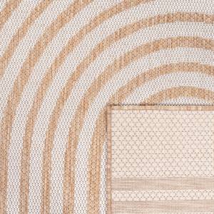 Outdoorteppich Illusion 328 Beige - Weiß - 160 x 220 cm