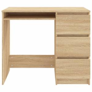 Bureau 3002120 Marron - Bois manufacturé - 45 x 76 x 90 cm