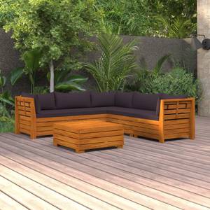 Garten-Lounge-Set (6-teilig) 3013017-12 Grau