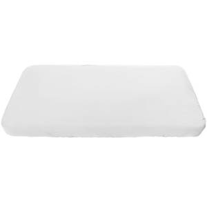 Drap-housse Jersey Blanc - Fibres naturelles - 1 x 160 x 90 cm