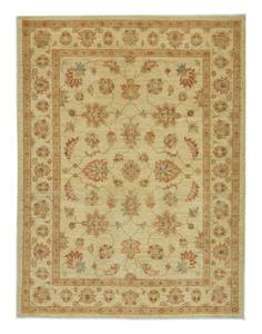 Ziegler Teppich - 200 x 150 cm - beige Beige - Kunststoff - 150 x 1 x 200 cm