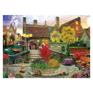 Puzzle Old Town Living von Papier - 26 x 6 x 36 cm