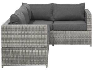 Lounge Set AVOLA 2-tlg Grau - Polyrattan - 212 x 77 x 144 cm