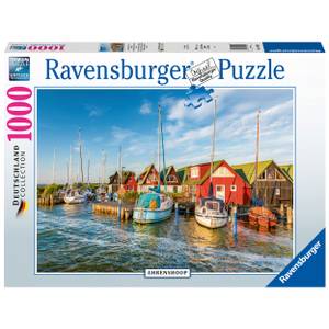 Puzzle Romantische Hafenwelt Papier - 28 x 6 x 38 cm