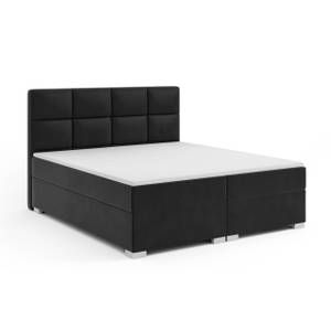 Boxspringbett Doppelbett Norseman Schwarz - Breite: 200 cm