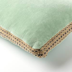 Housse de coussin Manoe Vert clair - 50 x 30 x 50 cm