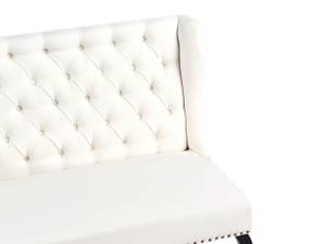 2-Sitzer Sofa TORSBY Schwarz - Creme - Weiß