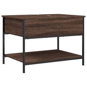 Couchtisch D741 Eiche Schwarzbraun Dekor - Tiefe: 70 cm