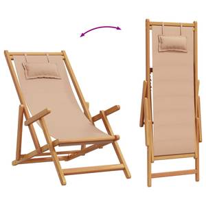 Strandstuhl 3004207-3 (2er Set) Taupe