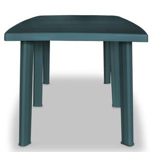 Table de jardin 298555 Vert - Matière plastique - 96 x 72 x 210 cm