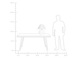 Tischlampen LIMIA Cremeweiß - Weiß