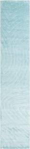 Tapis de passage Darya DLIII Bleu - Textile - 81 x 1 x 396 cm