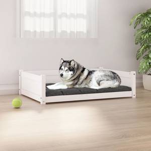 Lit pour chien 3015858-2 Blanc - 106 x 76 cm