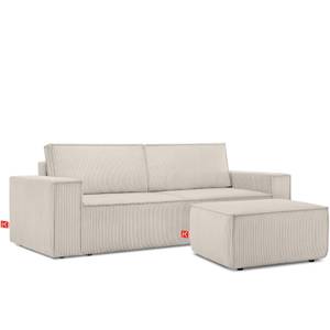 Pouf Sitzhocker NAPI Creme