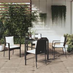 Garten Essgruppe 3029220-2 (5-teilig) Schwarz - Weiß - Breite: 90 cm