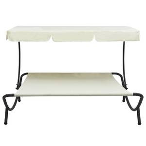 Chaise longue 3004933 Blanc - Métal - 173 x 135 x 200 cm