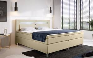 Boxspringbett Hypnos Beige - Breite: 140 cm - H4