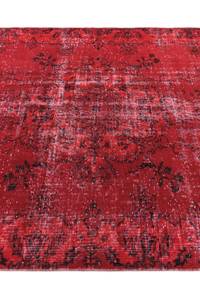 Teppich Ultra Vintage CDII Rot - Textil - 168 x 1 x 274 cm