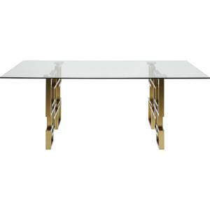 Table Boulevard Doré - Verre - 200 x 75 x 100 cm