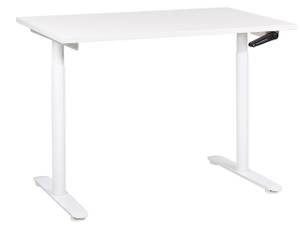 Table à hauteur ajustable DESTIN IV Blanc - Largeur : 120 cm