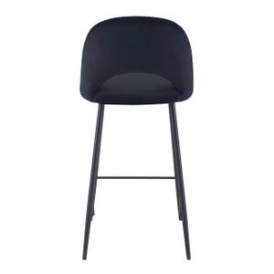 Tabouret de bar Pénélope (Lot de 2) Noir