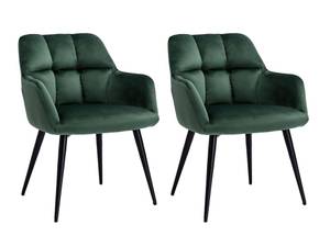 Chaise PEGA Lot de 2 Vert - Lot de 2