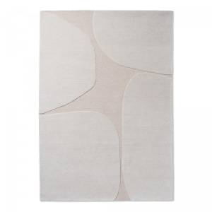 Tapis salon BC DECOR Blanc crème - 250 x 350 cm