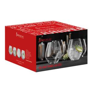 Becher Gin Tonic 4er Set Glas - 11 x 12 x 11 cm