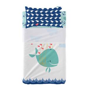 Whale Parure drap (2er Set) 130 x 100 cm