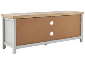 Meuble TV HAMP Gris - Bois manufacturé - 130 x 51 x 39 cm