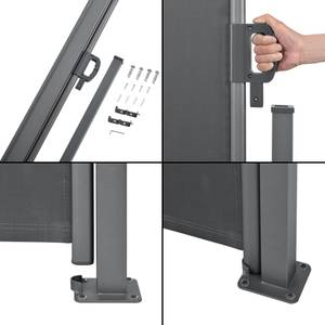 Store Mulhacén pour Balcon Anthracite - Hauteur : 180 cm